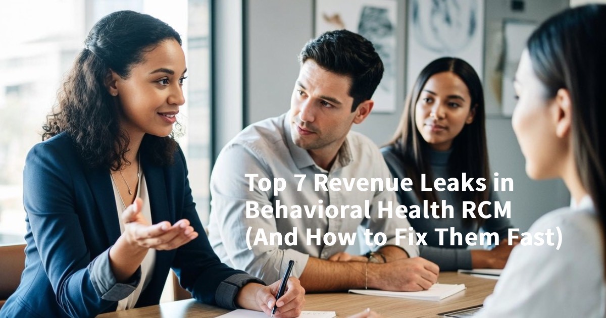 Top 7 Revenue Leaks in Behavioral Health RCM